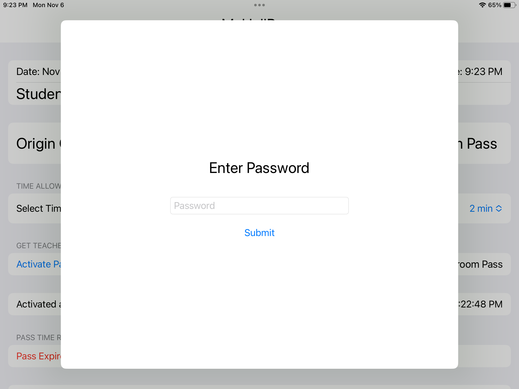 Password